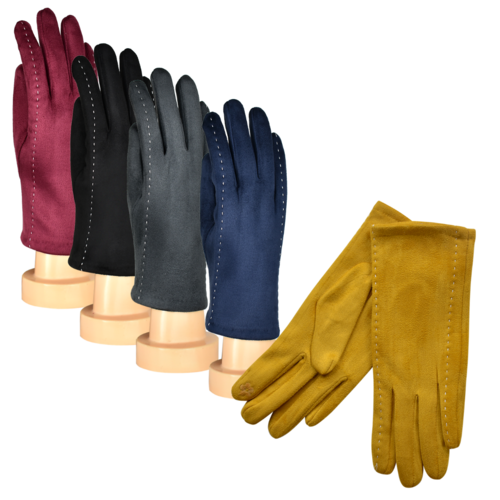 THSAP1319: (5pairs) Stitching Pattern Gloves Pack