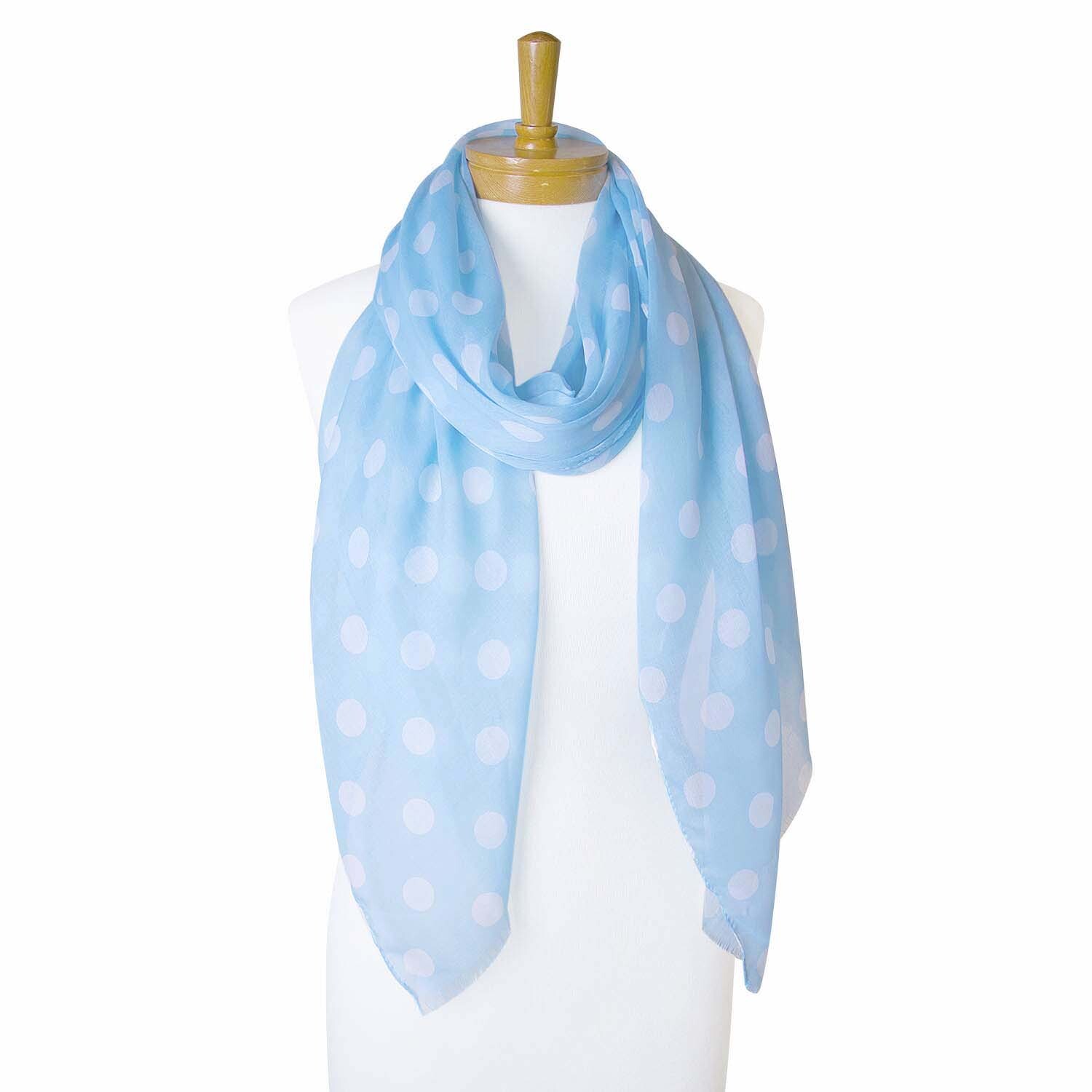 Silk Polka Dot Twilly Scarf in 2023  Twilly scarf, Embellished scarf,  Strip scarf