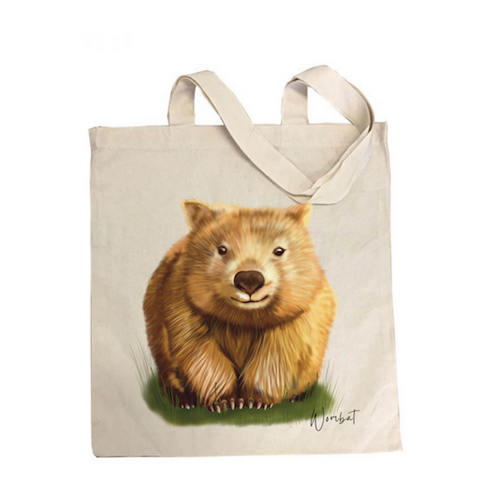 AGCB1006: Wombat Cotton Tote Bag