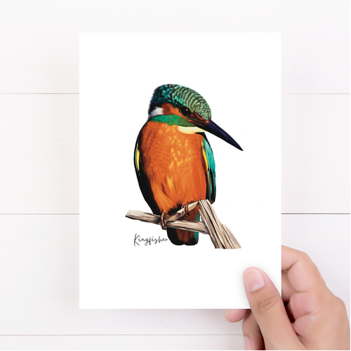 AGCC1016: Kingfisher Card