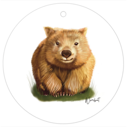 AGCTA1011: Wombat Gift Tag