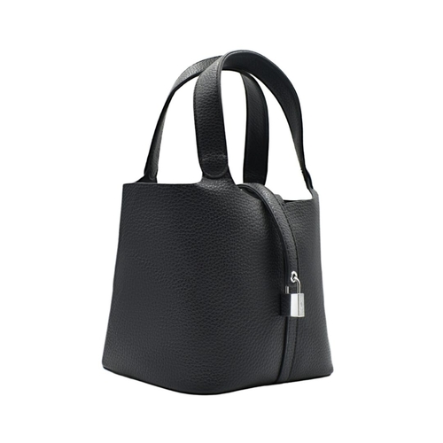 THSB1039: Black: Lockette Tote Bag