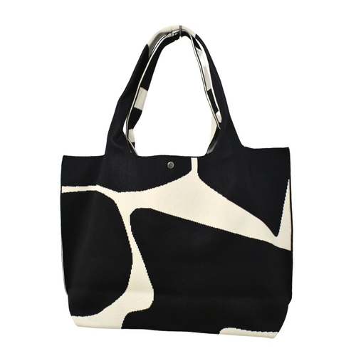 THSB1053: Black: Abstract Shape Bag