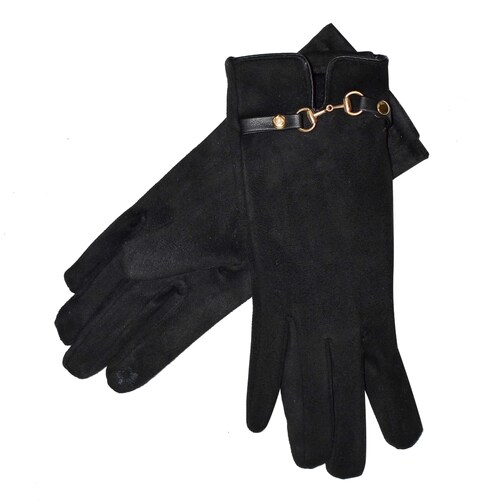 THSG1081: Black: Belt Gloves