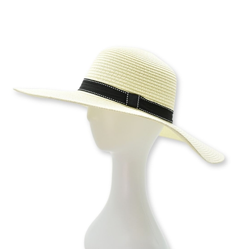 THSH1003: Milk White: Tuscany Sun Hat