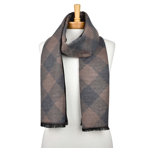 Moca Fashion Pearl & Diamante Soft Scarf Fuchsia main image 0
