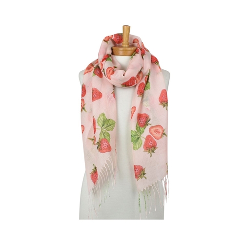 Pink: Strawberry Scarf