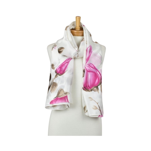 Pink: Rose Bud Garden Scarf