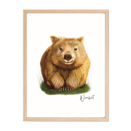 AGCP1011: Wombat Poster