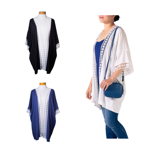 THSAP1342: (3pcs) Lace Kimono Pack