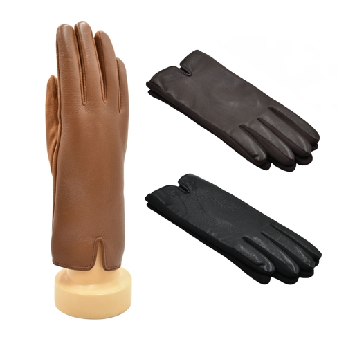 THSAP1400: (3 pcs) Faux Fur Leather Gloves Pack