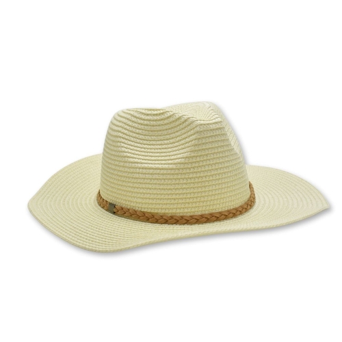THSH1012: Milk White: Savannah Sun Hat