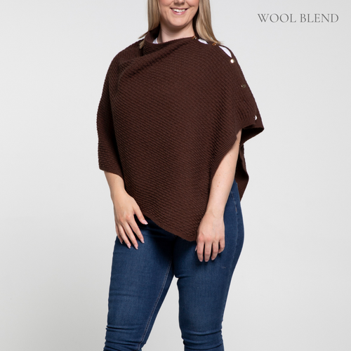 THSP1033: Brown: Angie Poncho