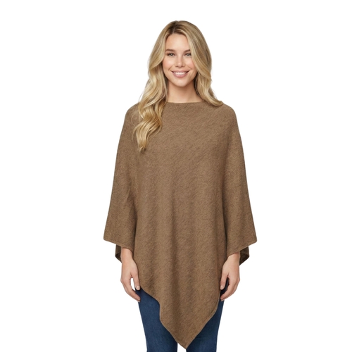 THSP1057: Brown: Pearl Poncho