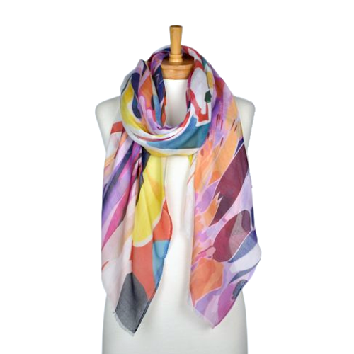 THSS2581: Multi: Abstract Art Scarf