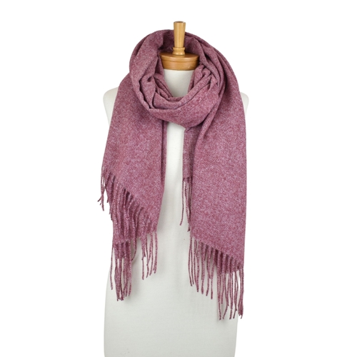 THSS2830: Mulberry: Luxe Soft Plain Scarf